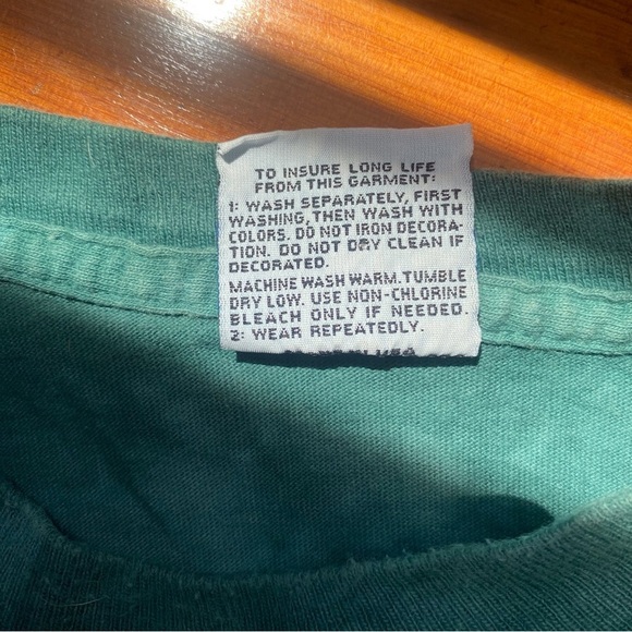90s Grateful Dead Green XL with Wizard of Oz Design liquid blue - Picture 6 of 16